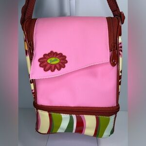 Vintage Y2K Thermos ‘Barbie’ Pink Floral Paisley Lunch Bag